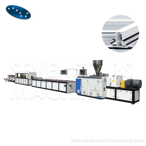 cheap price window and door profile extrusion machine